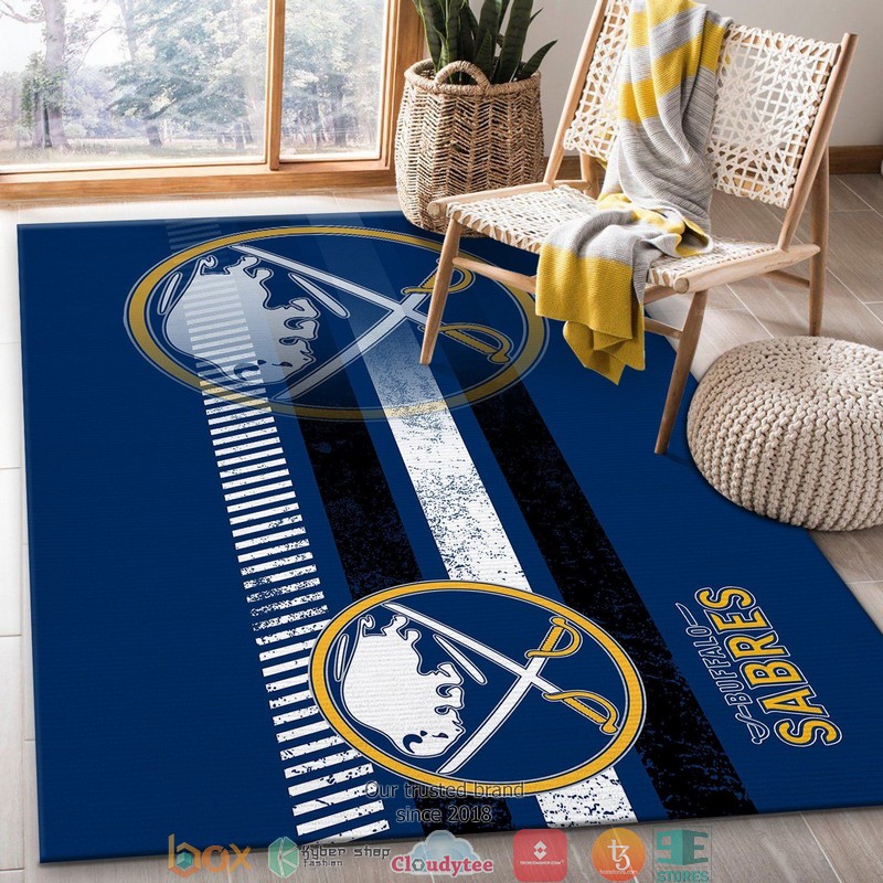 Buffalo Sabres NHL Team Logo Rug Carpet 1