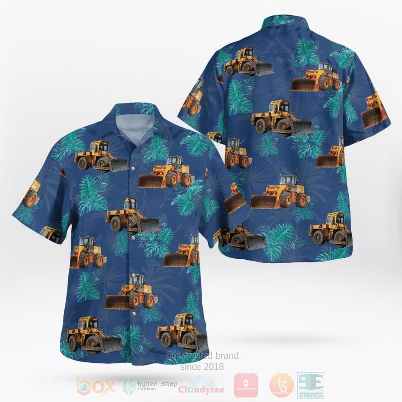 BEST Bulldozer 3D Aloha Shirt