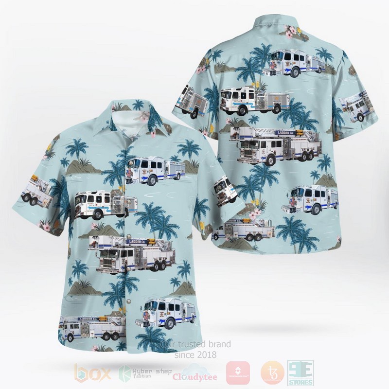 Bullhead City Fire Department Hawaiian Shirt