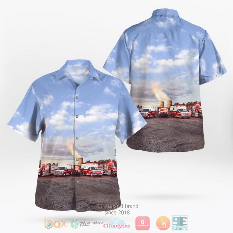Burke County Georgia Burke County EMA Hawaiian Shirt 1 Burke County Georgia Burke County EMA Hawaiian Shirt word1