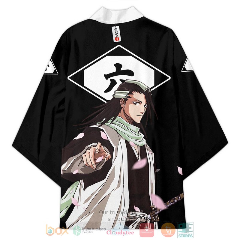NEW Byakuya Kuchiki Anime Bleach 3D Full Printed Kimono 4 Byakuya Kuchiki Anime Bleach Kimono 1 2 3