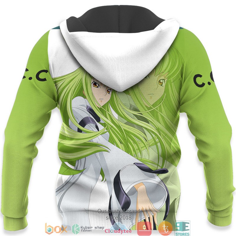 C C Code Geass Anime Merch 3d Hoodie Bomber jacket 1 2 3 4
