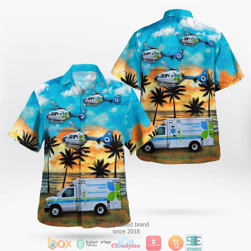 CHEMS-Commonwealth Health EMS Hawaii 3D Shirt 1 CHEMS Commonwealth Health EMS Hawaii 3D Shirt