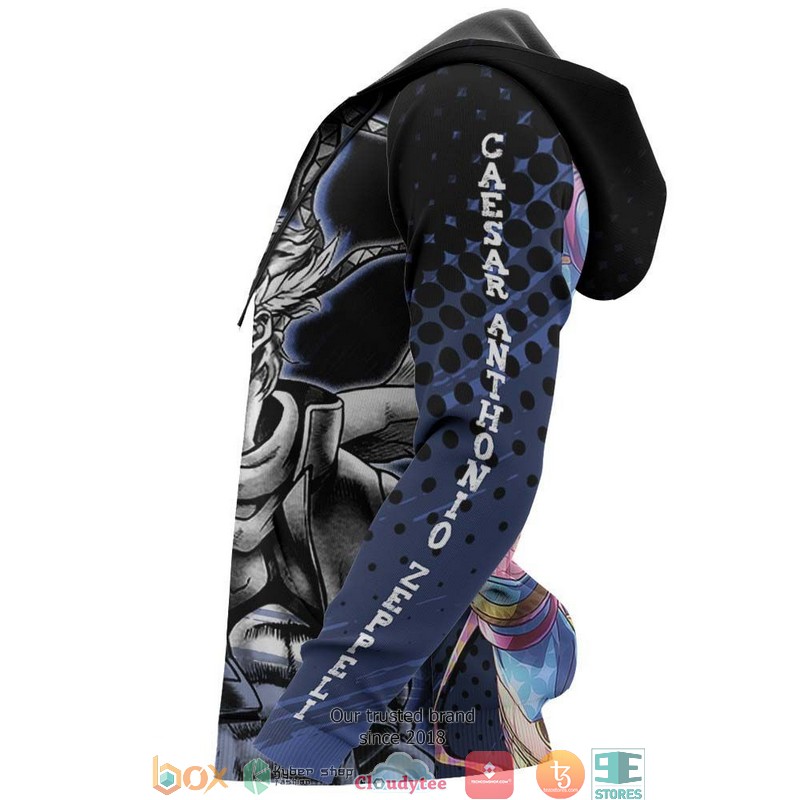 Caesar Anthonio Zeppeli JJ Adventures Anime 3d Hoodie, Bomber jacket 6 Caesar Anthonio Zeppeli JJ Adventures Anime 3d Hoodie Bomber jacket 1 2 3 4 5