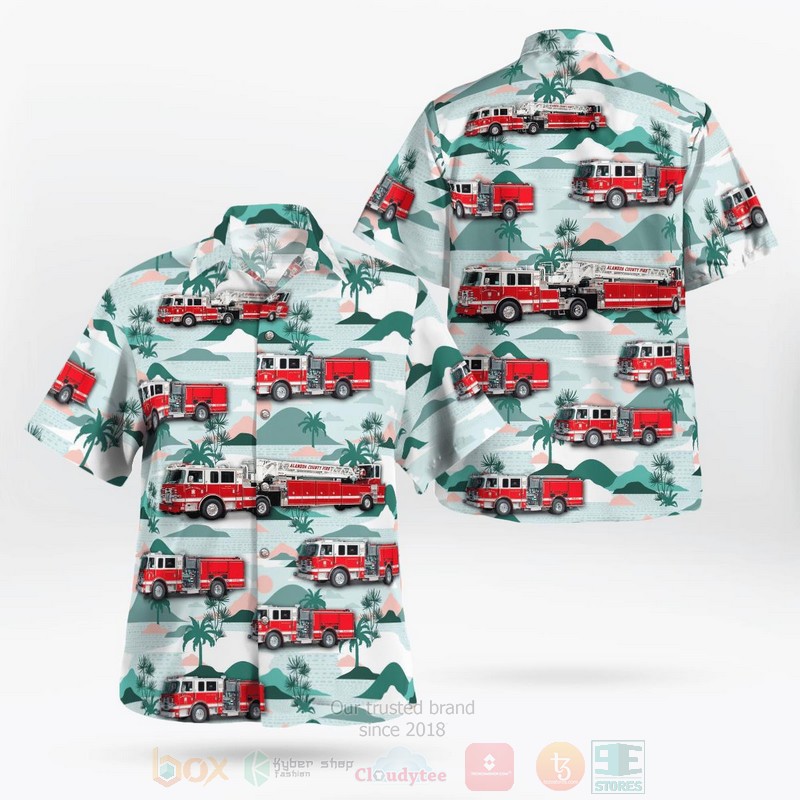 BEST California Alameda County Fire Department 3D Aloha Shirt 2 California Alameda County Fire Department Hawaiian Shirt