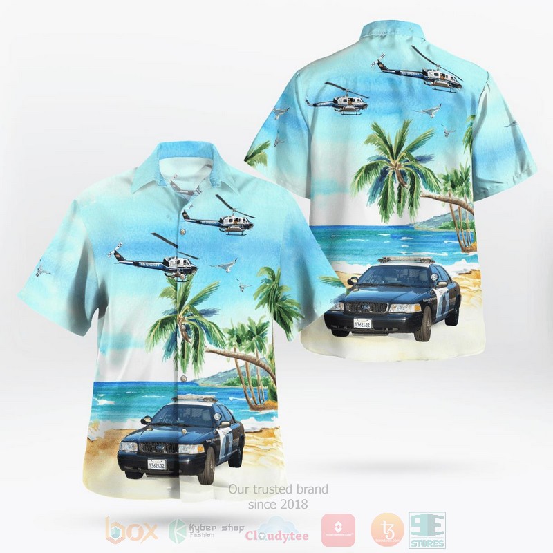 BEST California, San Diego County Department Ford Crown Victoria And Bell 205A-1 3D Aloha Shirt 9 BEST California, San Diego County Department Ford Crown Victoria And Bell 205A-1 3D Aloha Shirt word1