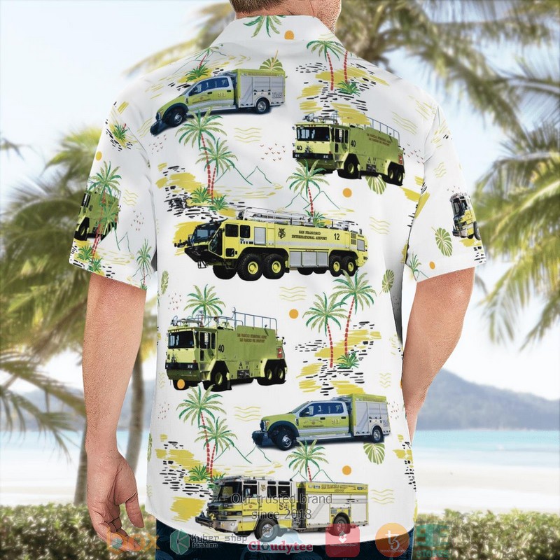 California San Francisco International Airport Fire Department Hawaiian shirt 2 California San Francisco International Airport Fire Department Hawaiian shirt word2