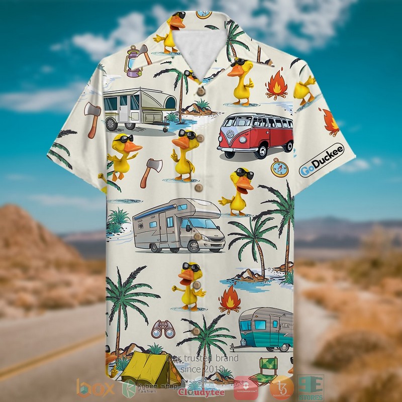 BEST Camping Duck Campers Duck Pattern Hawaii Shirt 3 BEST Camping Duck Campers Duck Pattern Hawaii Shirt word3