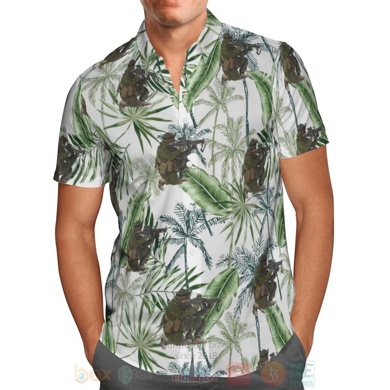 BEST Canadian Army 3D Aloha Shirt 2 Canadian Army Hawaiian Shirt