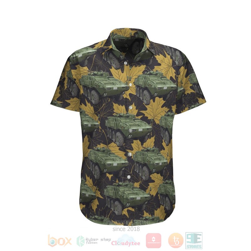 Canadian Army Light Armoured Vehicle LAV 6 0 Hawaiian Shirt