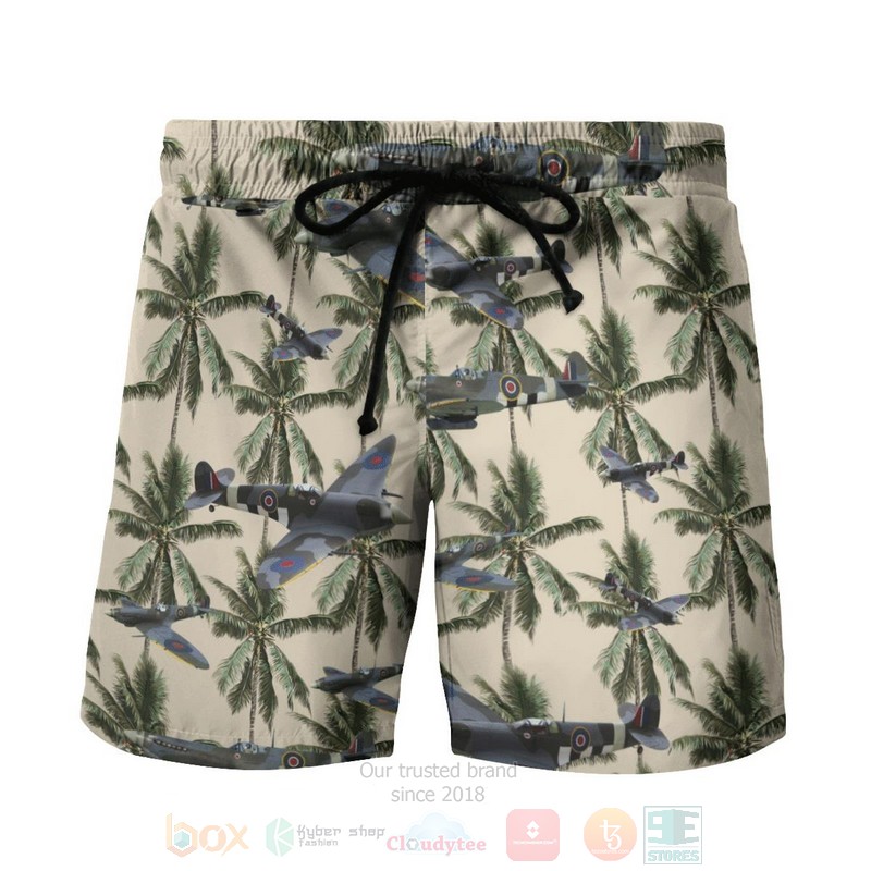 BEST Canadian Supermarine Spitfire Aloha Shirt, Beach Short 4 Canadian Supermarine Spitfire Hawaiian Shirt Short 1 2 3