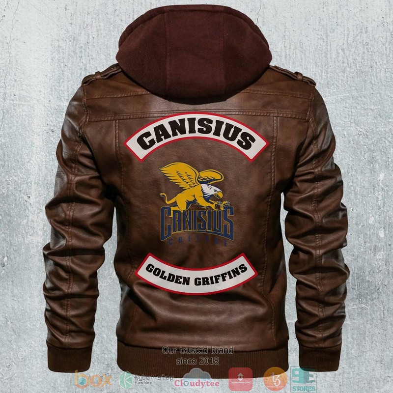 Canisius Golden Griffins NCAA Football Leather Jacket