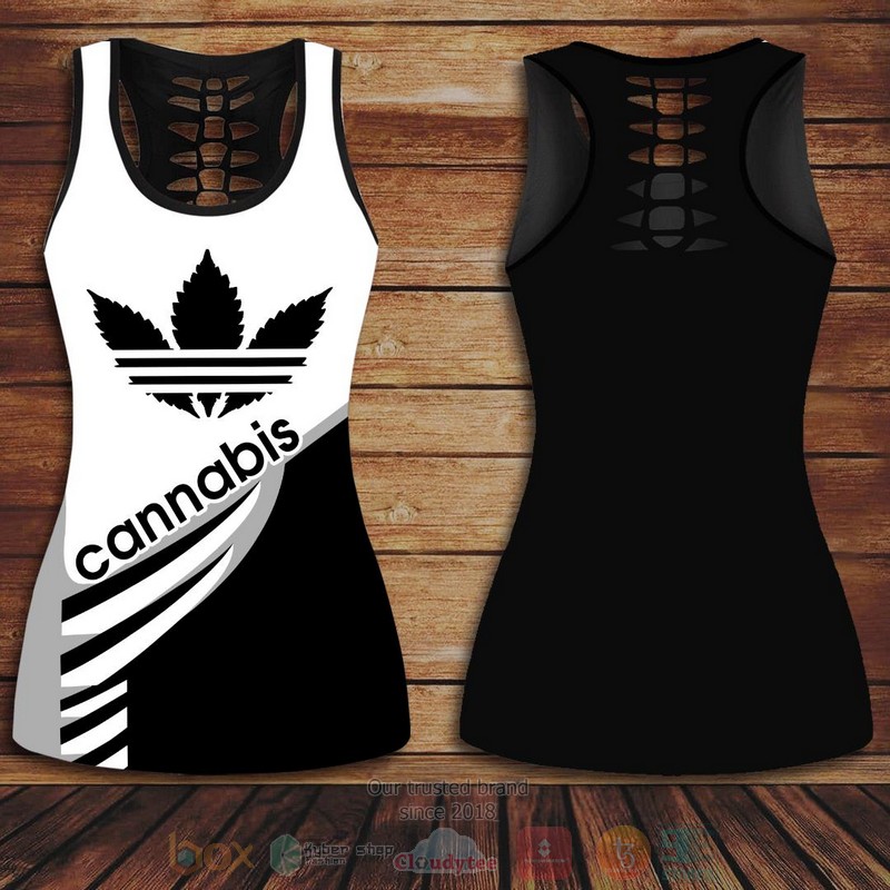 Cannabis Tank Top and Leggings