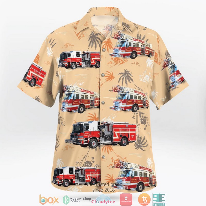 Cape Canaveral Brevard County Florida Cape Canaveral Volunteer Fire Department 3D Hawaii Shirt 3 Cape Canaveral Brevard County Florida Cape Canaveral Volunteer Fire Department 3D Hawaii Shirt 1 2