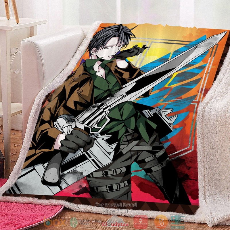 Capt Levi Throw Blanket