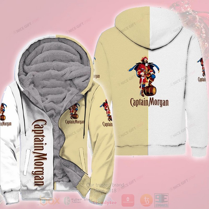 Captain Morgan Fleece Zip Hoodie