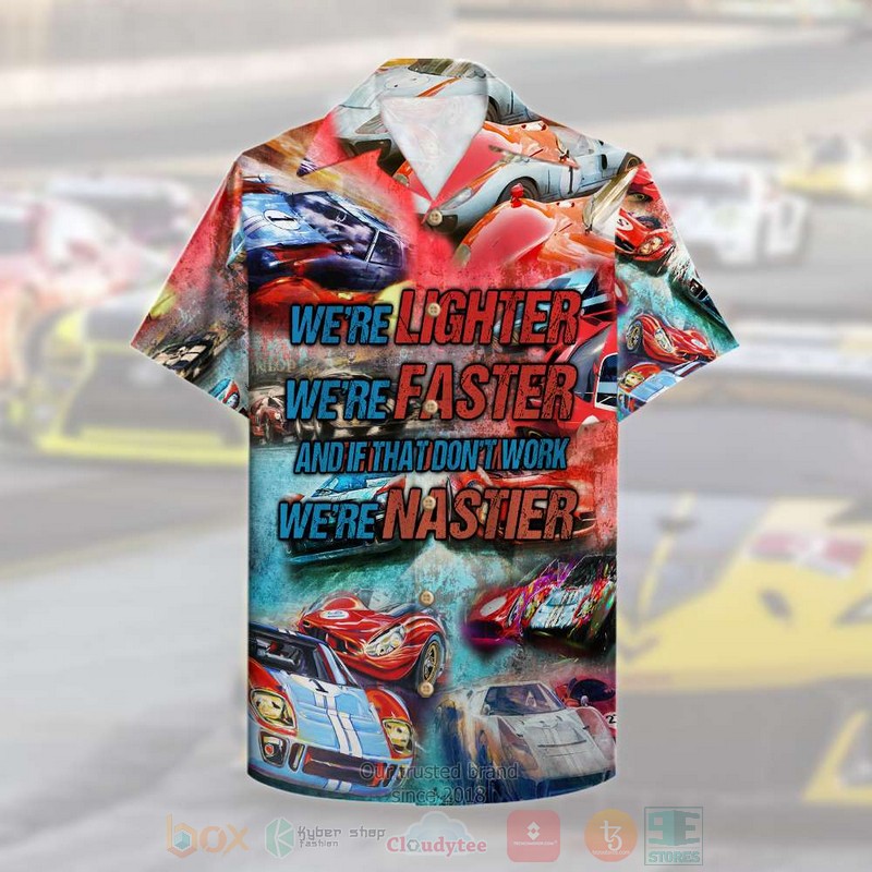 BEST Car Racing We're Lighter We're Faster 3D Aloha Shirt 4 BEST Car Racing We're Lighter We're Faster 3D Aloha Shirt word2
