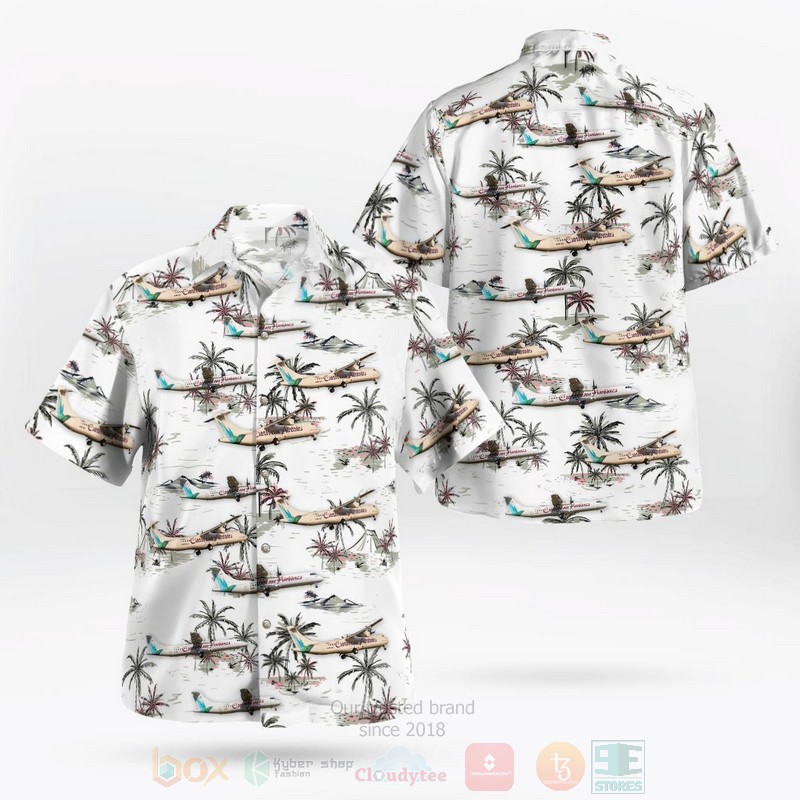 BEST Caribbean Airlines ATR 72-600 3D Aloha Shirt