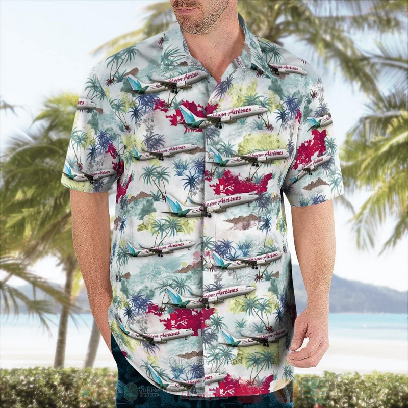 BEST Caribbean Airlines Boeing 737-800 3D Aloha Shirt 4 BEST Caribbean Airlines Boeing 737-800 3D Aloha Shirt word2