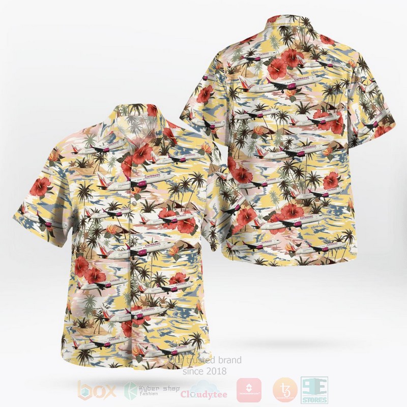 BEST Caribbean Airlines Boeing 737 MAX 8 3D Aloha Shirt word1