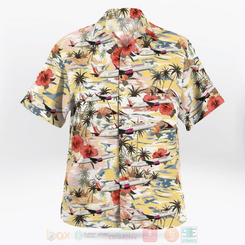 BEST Caribbean Airlines Boeing 737 MAX 8 3D Aloha Shirt 3 BEST Caribbean Airlines Boeing 737 MAX 8 3D Aloha Shirt word2