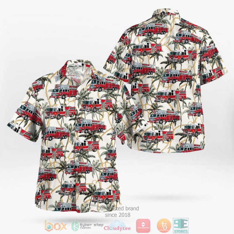 Carlstadt Bergen County New Jersey Carlstadt Fire Department Hawaiian shirt word1