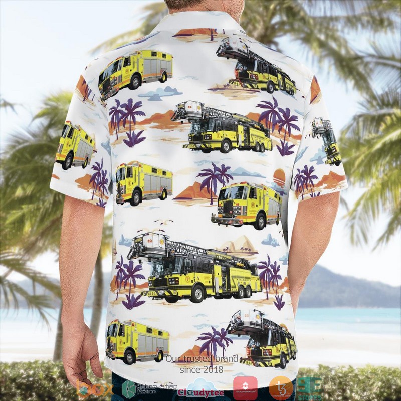 Carmel Fire Dept. NY 3D Hawaii Shirt 2 Carmel Fire Dept NY 3D Hawaii Shirt 1