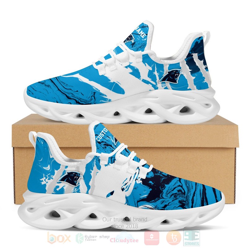 BEST Carolina Panthers NFL American Custom Name Clunky Max Soul Sneakers