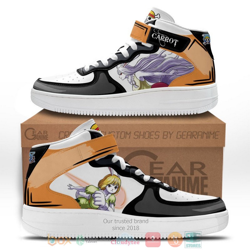 Carrot One Piece Anime High Air Force Shoes