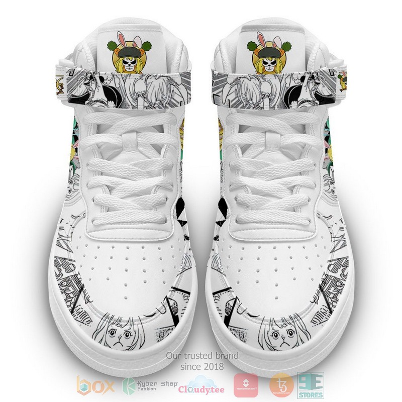 Carrot One Piece Anime Mix Manga High Air Force Shoes 1