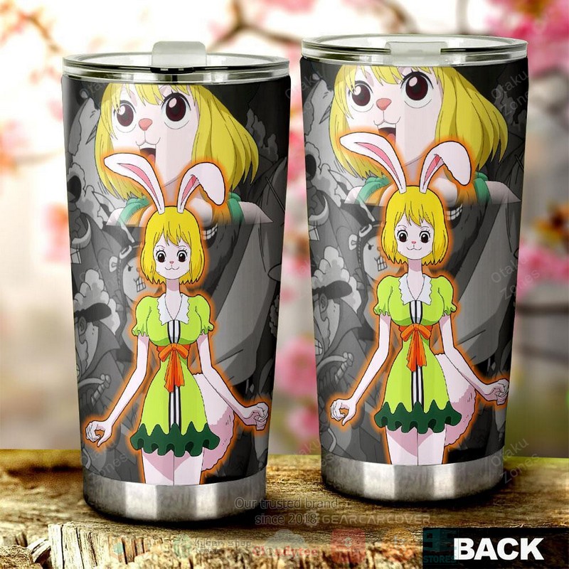 BEST Carrot One Piece Grey Anime 3D Steel Tumbler 3 Carrot One Piece Grey Anime Tumbler 1 2