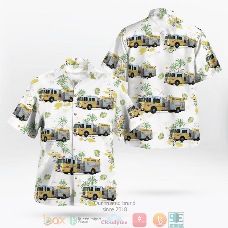 Carter's Valley Volunteer Fire Department Hawaiian shirt word2