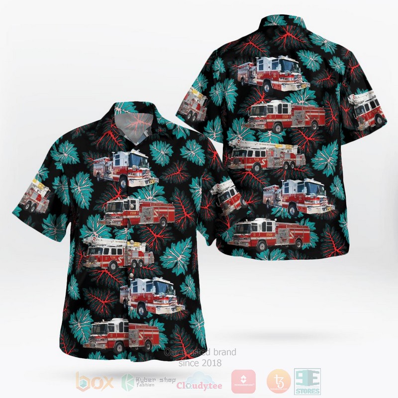 BEST Casa Grande, Arizona, Casa Grande Fire Department Ladders And Engines 3D Aloha Shirt word2