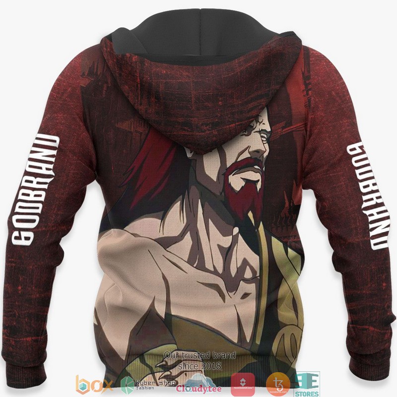 Castlevania Godbrand Anime Merch 3d Hoodie Bomber jacket 1 2 3 4