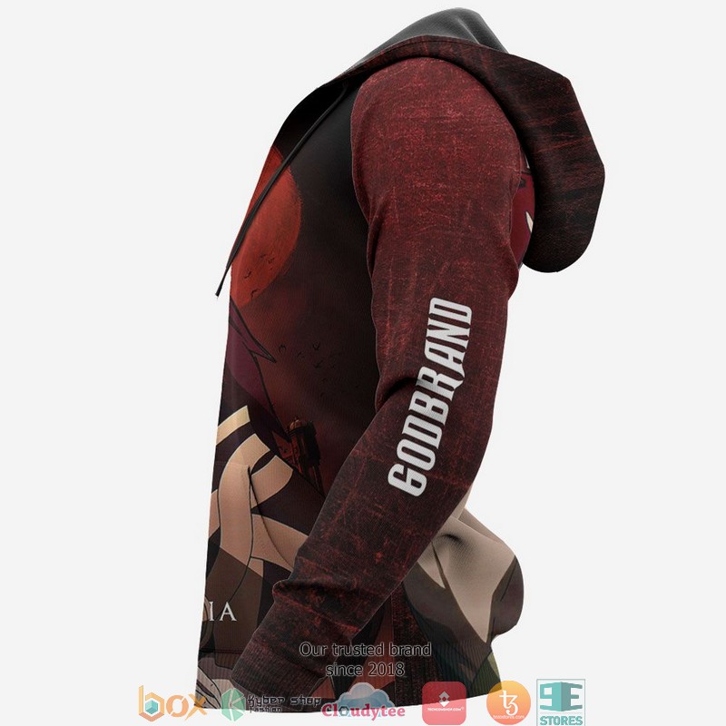 Castlevania Godbrand Anime Merch 3d Hoodie Bomber jacket 1 2 3 4 5