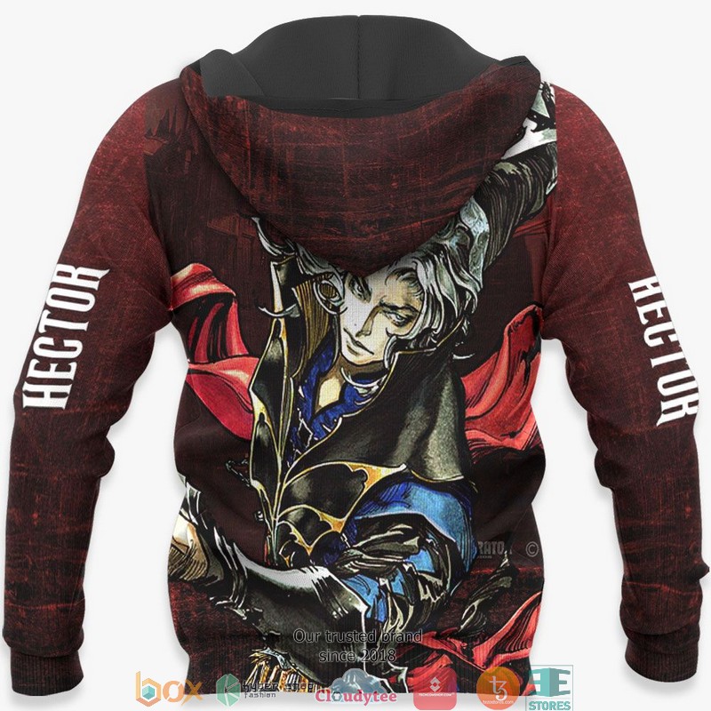 Castlevania Hector Anime Merch 3d Hoodie, Bomber jacket 5 Castlevania Hector Anime Merch 3d Hoodie Bomber jacket 1 2 3 4
