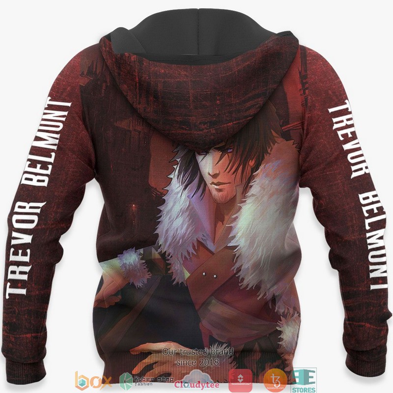 Castlevania Trevor Belmont Anime Merch 3d Hoodie Bomber jacket 1 2 3 4