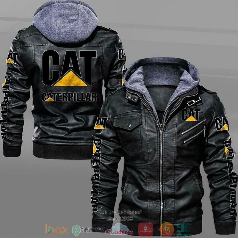 Caterpillar Inc Leather Jacket