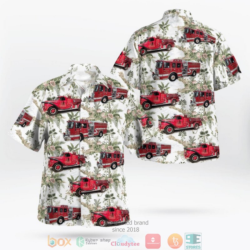Cedar Hill Jefferson County Missouri Cedar Hill Fire Protection District Hawaiian shirt