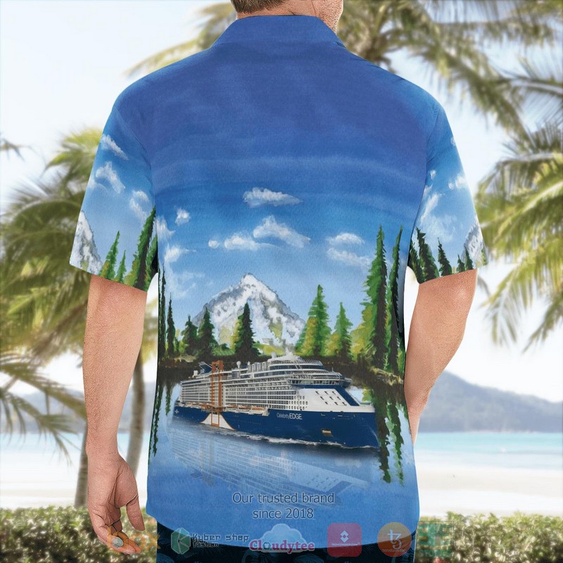 BEST Celebrity Cruises Celebrity Edge Cruise Ship Hawaii Shirt 2 Celebrity Cruises Celebrity Edge Cruise Ship Hawaiian Shirt 1
