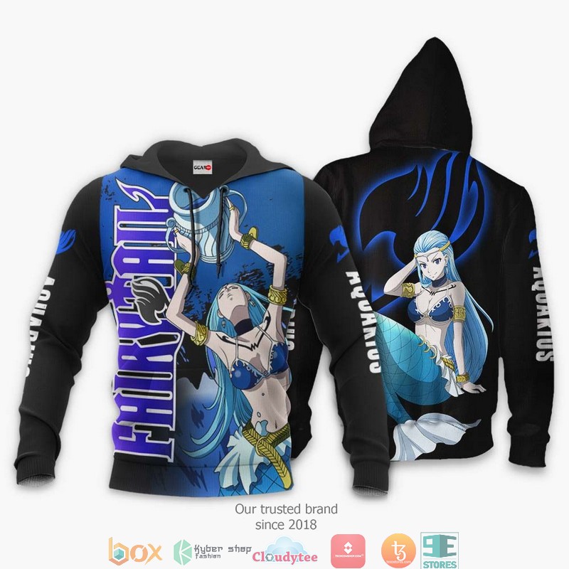 Celestial Aquarius Fairy Tail Anime Merch 3d Hoodie, Bomber jacket 3 Celestial Aquarius Fairy Tail Anime Merch 3d Hoodie Bomber jacket 1 2