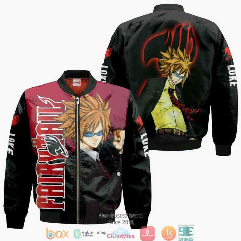 Celestial Loke Fairy Tail Anime Merch 3d Hoodie Bomber jacket 1 2 3