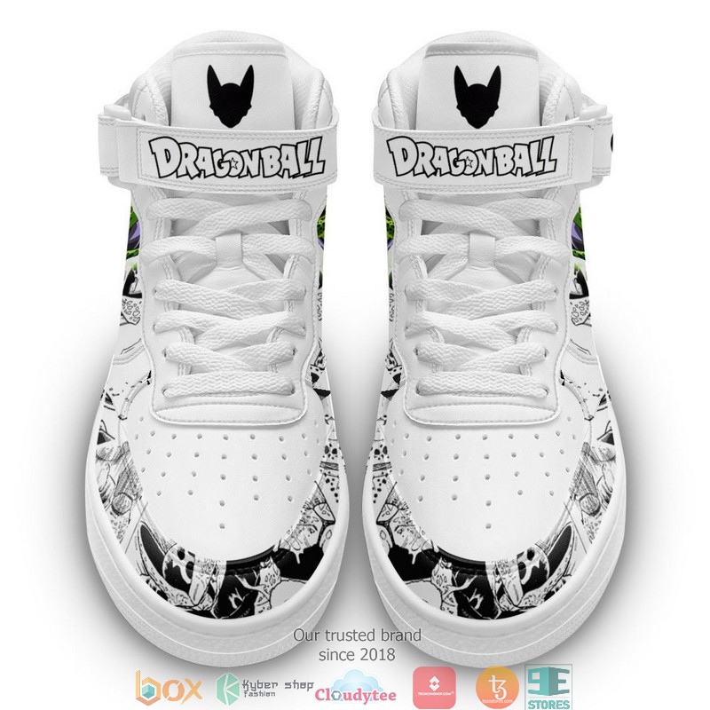 Cell Dragon Ball Anime Mix Manga High Air Force Shoes 1