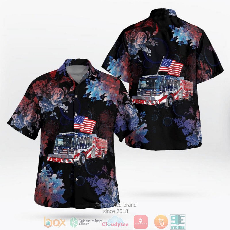 Central County Fire & Rescue Missouri US Flag Hawaiian shirt 1 Central County Fire & Rescue Missouri US Flag Hawaiian shirt word1