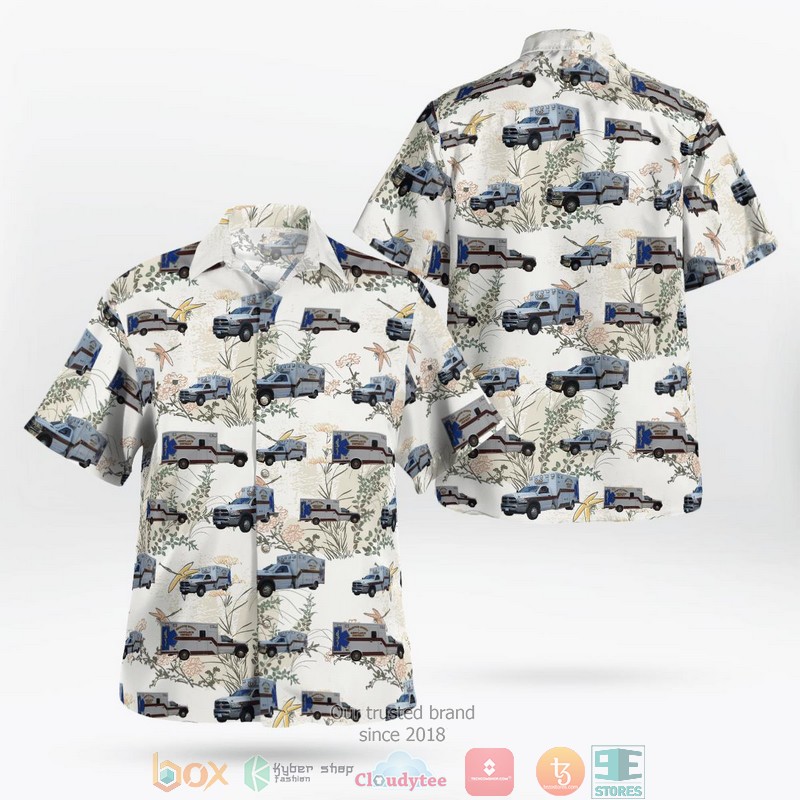 Chariton County Ambulance District Missouri Hawaiian shirt 1 Chariton County Ambulance District Missouri Hawaiian shirt word1