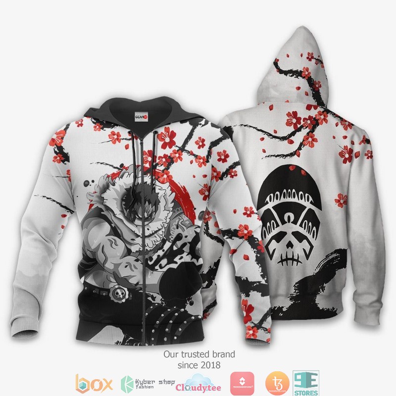 Charlotte Katakuri Japan One Piece Anime 3d Hoodie Bomber jacket