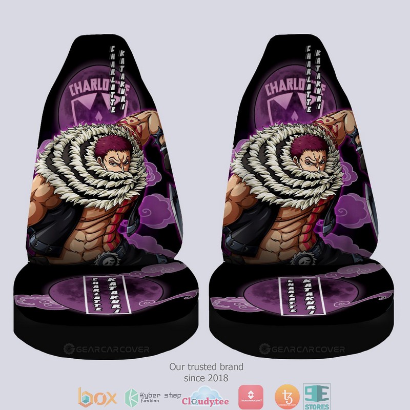 Charlotte Katakuri One Piece Anime Car Seat Cover 3 Charlotte Katakuri One Piece Anime Car Seat Cover 1 2