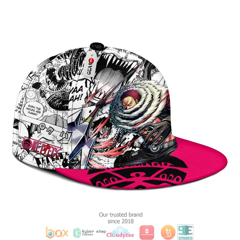 Charlotte Katakuri One Piece Anime Mix Manga Snapback hat 1