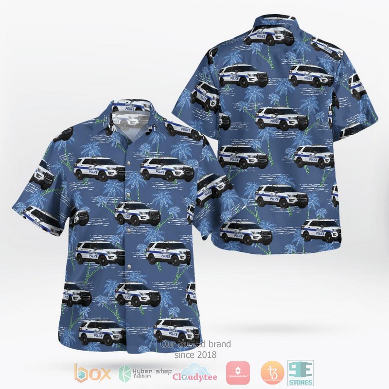 Cheyenne Police Department Cheyenne Wyoming Hawaiian Shirt word2