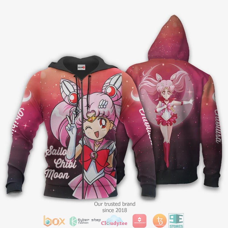 Chibiusa Sailor Moon Anime Merch 3d Hoodie Bomber jacket